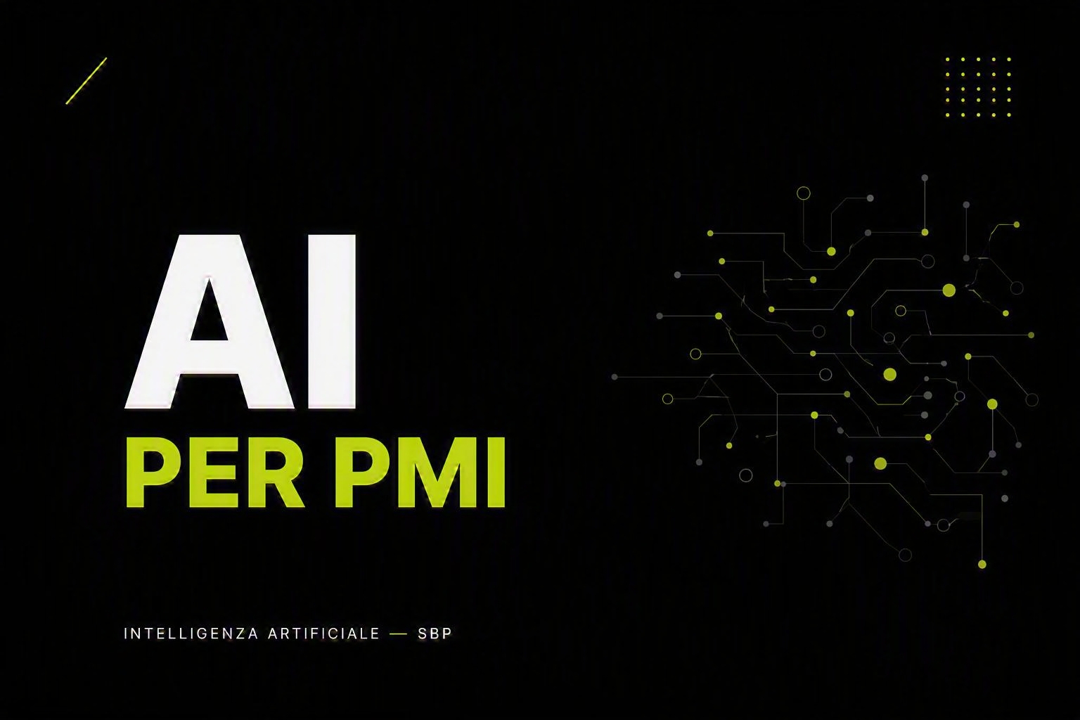 Intelligenza artificiale per PMI: come le piccole imprese italiane la usano nel 2026