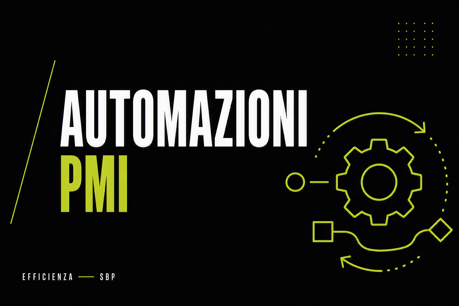 Automazioni per PMI: come risparmiare tempo senza assumere nuovo personale