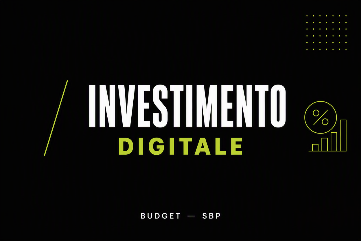 Quanto Investire in Digitale: la percentuale giusta
